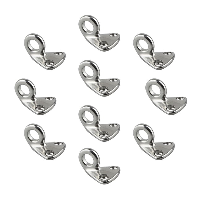 10 Uds. Ganchos para guardabarros marinos, almohadilla de pared, ganchos para abrigos, accesorios, ganchos para colgar barcos al aire libre, gancho