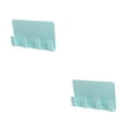 thumbnail image 1 of stanreset 2Pcs Practical Wall Phone Holder Socket Charging Box Shelf Bracket Stand Holder Green 2Set, 1 of 6