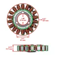 thumbnail image 2 of Stator and regulator rectifier suitable for Suzuki GSXR600 GSX-R600 2006-20124 with gasket, 2 of 3