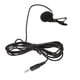 thumbnail image 5 of Micrófono de condensador con clip con cable, micrófono Lavalier con cable Micrófono de solapa con cable 360 Mini micrófono Lavalier con cable Claridad notable, 5 of 12