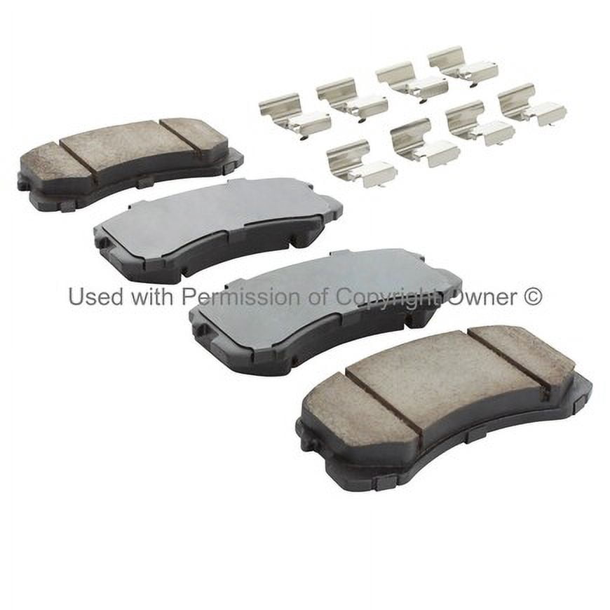 Mpa Electrical 1003-0904C Quality Built Black Series Ceramic Brake Pads W/