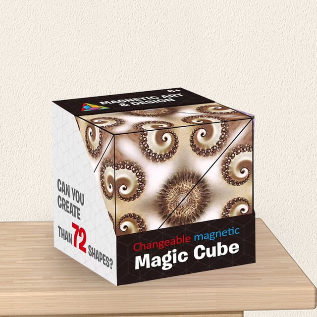Juguetes de cubo Magnético Wdftyju Juguete cúbico geométrico multipropósito para niños Libre de BPA