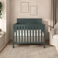 thumbnail image 6 of Dream On Me Ava 4-in-1 Convertible Mini Crib, Olive, 6 of 9
