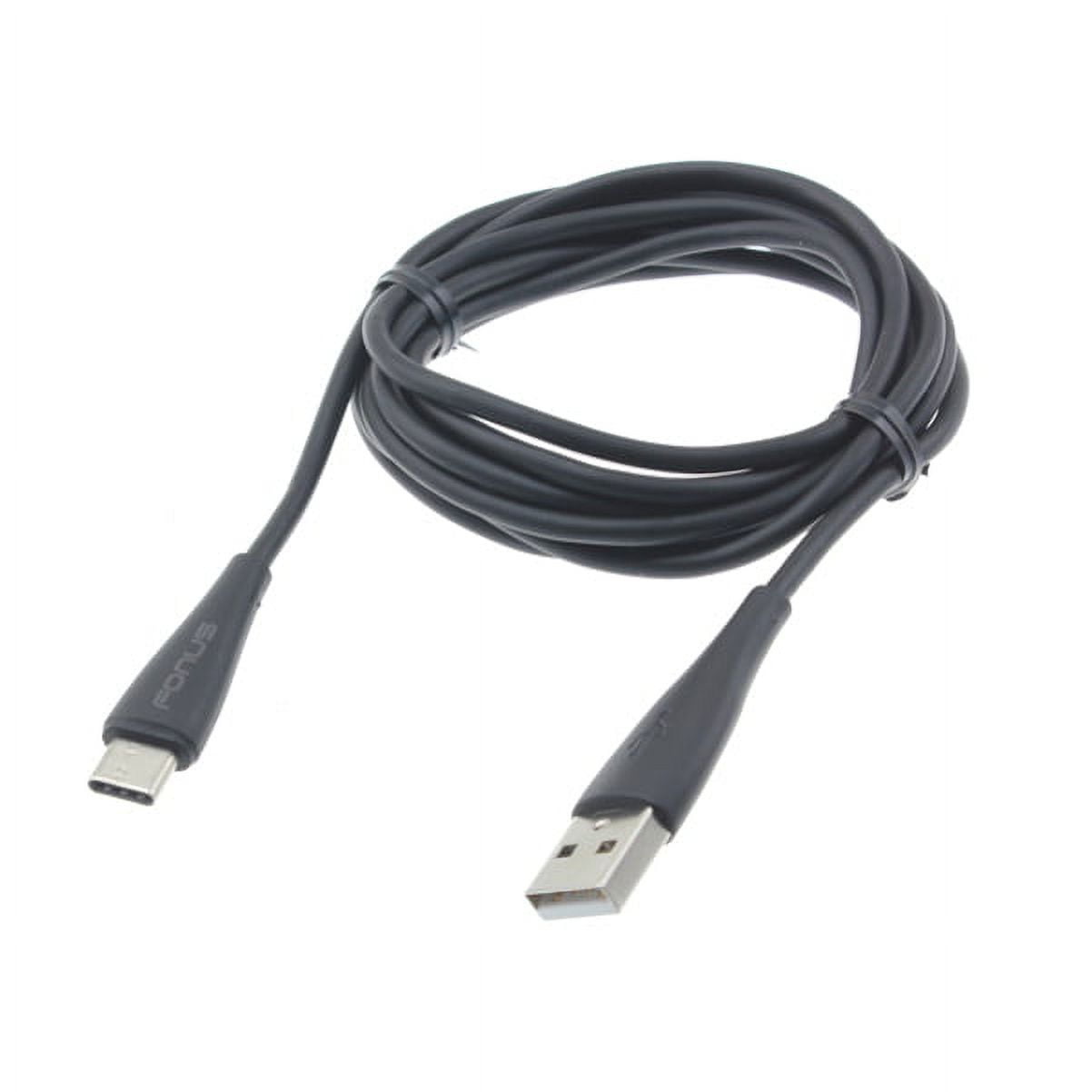 6ft USB Cable + OEM Home Charger for Motorola One 5G Ace Phone - Type-C Charger Cord Power Wire and Adaptive Fast USB Power Adapter Combo for Motorola One 5G Ace (2021)