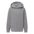 thumbnail image 4 of Comfort Colors 1467Y Garment-Dyed Youth Lightweight Fleece Hooded Sweatshirt-Grey-XS, 4 of 6
