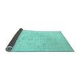 thumbnail image 2 of Ahgly Company Indoor Rectangle Abstract Light Blue Modern Area Rugs, 8' x 12', 2 of 4