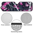 thumbnail image 6 of Yuyamidu Camo Hunting Pink Wood Windshield Sun Shade for 2007-2023 Wrangler Rubicon Sahara TJ JK JKU 2 & 4 Door-Blocks UV Rays Sun Visor Keep Your Vehicle Cool, 6 of 7