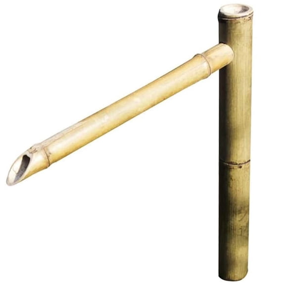 Bamboo Feng Shui Water Fountain Outdoor Landscaping Water Circulation System Decoration Garden Feature Spout