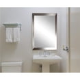 thumbnail image 1 of American Made Embossed Steel Framed Vanity Wall Mirror 25 x 30 in.  BM026M, 1 of 3