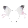 thumbnail image 1 of Accesorio para el cabello con pinza para el pelo con orejas de zorro de peluche, 1 of 8