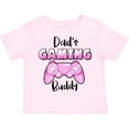 thumbnail image 3 of Inktastic Dad's Gaming Buddy- Pink Controller Boys or Girls Toddler T-Shirt, 3 of 5