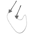 thumbnail image 6 of fenteer 6xIrish Knot Hairpin Chain Runes Hairpin Ladies Hair Accessories D-418 6 Pcs, 6 of 8