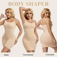 thumbnail image 4 of Joyshaper Women's Shapewear Slips for Under Dresses Slimming Seamless Cami Slip Tummy Control Dress, 4 of 6