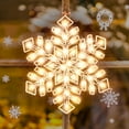 thumbnail image 5 of Lighted Snowflake Christmas Window Silhouette Decoration - Christmas & Party Lights for Home, Patio, Lawn & Garden, 5 of 6