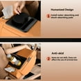 thumbnail image 5 of Multifunctional PU Leather Car Armrest Box Mat, 2026 New 5-in-1 Center Console Cover Cushion, with 2 Storage Bags Cup Holder, Tissue Box Slot, Phone Slot for Most Cars (Red), 5 of 7