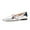 Silver, variant on Women Classic Pointed Toe Mary Janes Adjustable Buckle Strap Metallic Ballet Flats Dance Dating Daily Shoes Size 9 Red