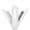White, variant on Pet Life ® 'JOYNE' Multi-Functional 2-in-1 Swivel Travel Grooming Comb and Deshedder