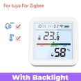 thumbnail image 1 of For Tuya WIFI for Zigbee Temperature Humidity Sensor Hygrometer ThermometerSmart, 1 of 8