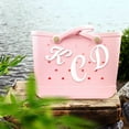 thumbnail image 3 of Decorative Lettering White Alphabet Letters Decor Letter Charms Bag Accessories Alphabet 3D Letters Charms Decoration for DIY Handbag, 3 of 7