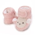 thumbnail image 5 of Eltusu Baby Girls Cotton Boots, Soft Bottom Soft Warm No Slip Winter Boots Pink Size 0-12 Months, 5 of 7