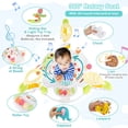 thumbnail image 6 of Costway Baby Stationary Activity Center Infant Jumper with Removable Foot Pad Yellow, 6 of 10