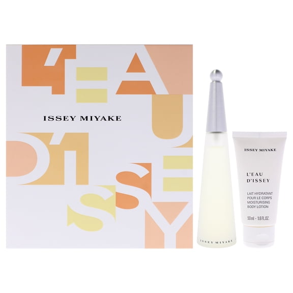 Issey Miyake Leau Dissey , 2 Pc Gift Set 1.6oz EDT Spray, 1.6oz Body Lotion
