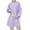 Purple, variant on Zando Womens 2 Piece Outfits Lounge Sets Crewneck Loungewear Sweatsuit Shorts Set Ladies Pajamas Sets Track Suits Wine Red L