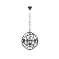 thumbnail image 3 of Elegant Lighting Geneva 17" 4 Light Royal Crystal Pendant Lamp, 3 of 9
