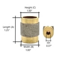 thumbnail image 6 of Specialty Diamond GB1Q Glass Grinding Bit 1" X 80 Grit, 6 of 7