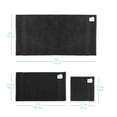 thumbnail image 7 of Hearth & Harbor Bath Towel Collection, 100% Cotton Luxury Soft 6 Pc Set – Black, 7 of 7
