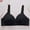 Black, variant on Push Up Bras for Women Comfortable Bras for Women Wireless Bras Everyday Basic Full Support Lift Bralette No Wire Soft Wireless Bralette Full Coverage Khaki XL