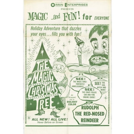 Christmas 1965 Temperature The Magic Christmas Tree - movie POSTER (Style A) (11