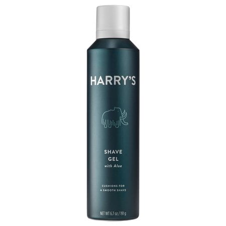 (2 Pack) Harry Rich Lather Foaming Shave Gel with Aloe - (Best Direction To Shave)