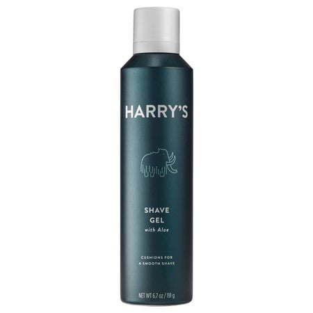 (2 Pack) Harry Rich Lather Foaming Shave Gel with Aloe - (Best Shaving Cream To Avoid Razor Bumps)