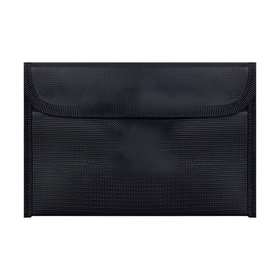 GJX Fireproof Waterproof Document Bag Secret File Protect Pouch Cash Safe Box