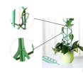thumbnail image 3 of Style 1 Kits de soporte de enrejado para plantas de interior, soportes con forma de hoja verde para plantas trepadoras, incluyen 6 enrejados para plantas y 7 Clips para plantas, 3 of 5