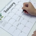 thumbnail image 5 of 18-Month Wall Calendar July 2026–Dec 2027, 11x14 in Large Hanging Calendar with Leaf Theme, Monthly Planner for Home Office, 5 of 6