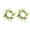 Multicolor, variant on Eoozwa Easter Door Wreath with Eggs Bunny Handmade Rattan Plastic for Home Front Door Holiday Spring Party Decoration Gift