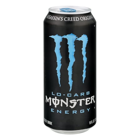 Monster Lo-Carb Energy Drink, 16 Fl Oz, 1 Count - Walmart.com