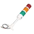 thumbnail image 2 of "Industrial Grade 220V LED Stack Light with Loud Buzzer - Waterproof & Durable ABS/PC Construction for CNC Machines & Workstations", 2 of 6