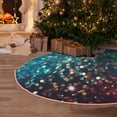 thumbnail image 5 of Disketp Colorful Rainbow Glitter Christmas Tree Skirt, Christmas Tree Decorations, Christmas Decor, Tree Mat Decoration(30-48IN)-30", 5 of 6