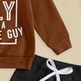 thumbnail image 7 of Baby Boy Clothes 12 18 Months Letter Print Sweatshirts Clothes First Birthday Outfit Boy Winter Jogger Outfits Kaprioy Boy Outfits, 7 of 7
