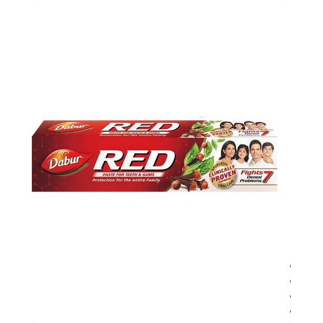 Dabur Dentifrice Rouge 200 g Lot de 2 Ensembles