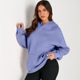 thumbnail image 5 of SUNBS Oversized Hoodies for Women Fall Fashion Sweatshirts Pullover Womens Clothes with Pocket, 5 of 7