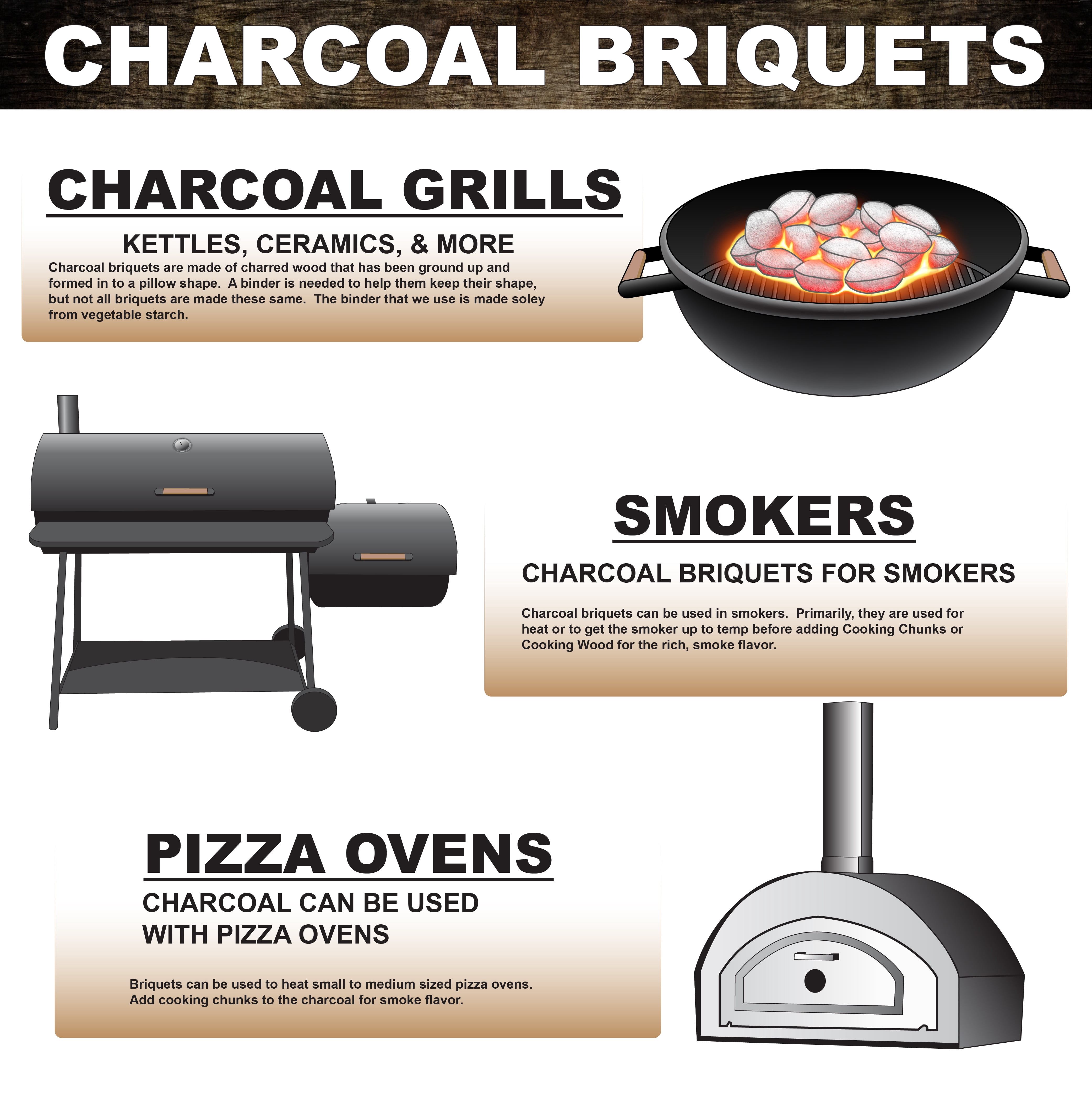 Cowboy Hardwood Charcoal Briquets, 40 LB