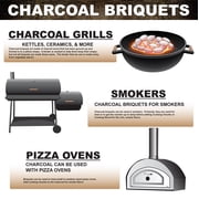 Cowboy Hardwood Charcoal Briquets, 40 LB