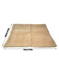 thumbnail image 3 of 18*27"Self Warming Cats Bed Self Heating,Cats Dog Mat,Extra Warm Thermal Pet Pad For Indoor Outdoor Pet Pad Washable,With Heat Storage Aluminum Foil Lining,sunbeam heating pad,heated cat mat,D, 3 of 9