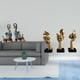 thumbnail image 2 of Conjunto De Esculturas De Resina Modernas De Elefante Y Pensador, Arte Abstracto, Adornos Coleccionables Para Decoración De Estanterías De Escritorio, Oficina Y Hogar., 2 of 8