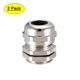 thumbnail image 1 of Uxcell M18 Conector de cable de plástico impermeable de 5mm-10mm de diámetro, tuerca de bloqueo ajustable, negro, paquete de 2, 1 of 5