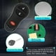 thumbnail image 4 of Control remoto de entrada sin llave Unique Bargains 315MHz GQ43VT9T para Dodge para Ram 64 Chip 3 Botones, 4 of 7